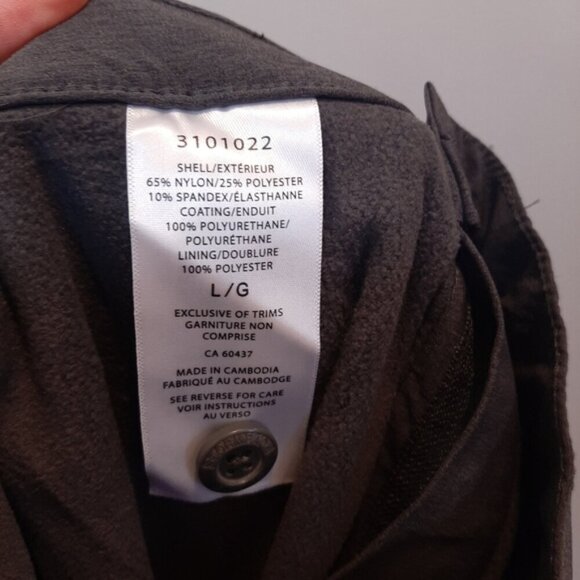NEW Sunice Stormpack Windproof Fleece Lined Snowpants Grey Winter Slim Large - Picture 15 of 16